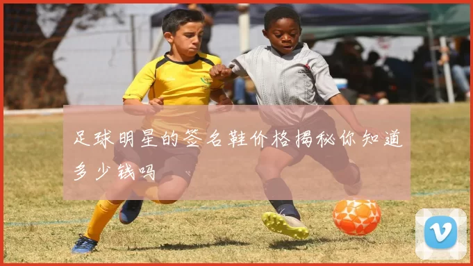 足球明星的签名鞋价格揭秘你知道多少钱吗