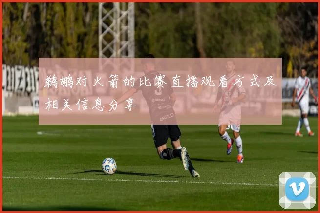 鹈鹕对火箭的比赛直播观看方式及相关信息分享