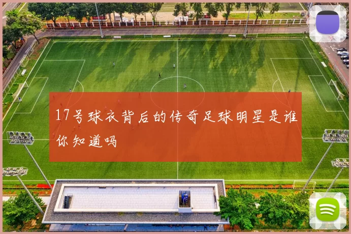 17号球衣背后的传奇足球明星是谁你知道吗